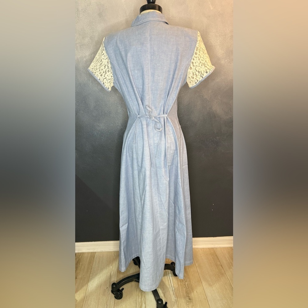 Vintage "Lacy Afternoon" by Shell Kepler Dress — ✨NWT✨ - Picture 7 of 11